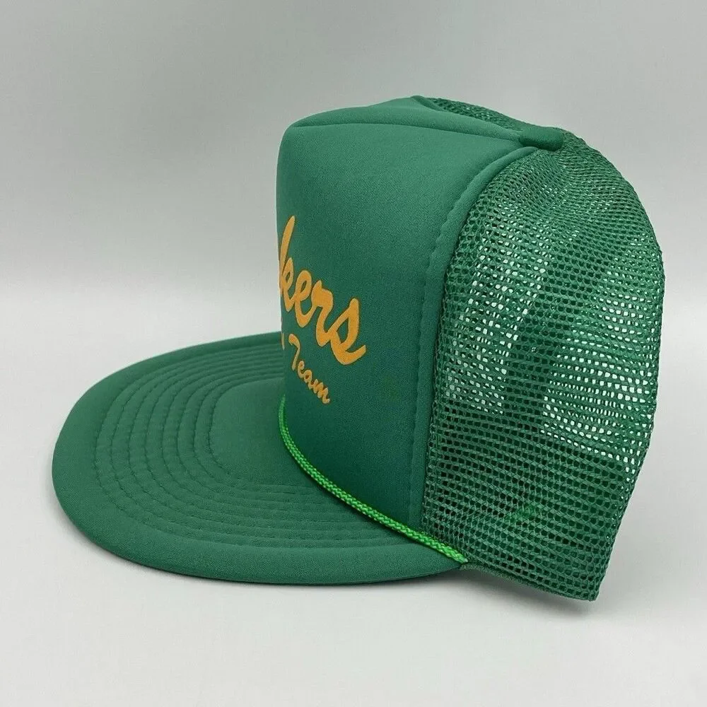Vintage Green Bay Packers America’s Team Snapback Trucker Rope Hat NEW OLD STOCK